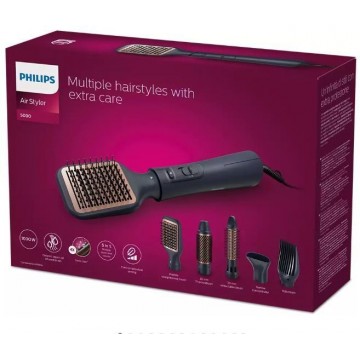 Philips BHA530/00 Series 7000 Κεραμική Ηλεκτρική Βούρτσα με Αέρα για Ίσιωμα και Μπούκλες 1000W Philips BHA530/00 Series 7000 Κεραμική Ηλεκτρική Βούρτσα με Αέρα για Ίσιωμα και Μπούκλες 1000W
